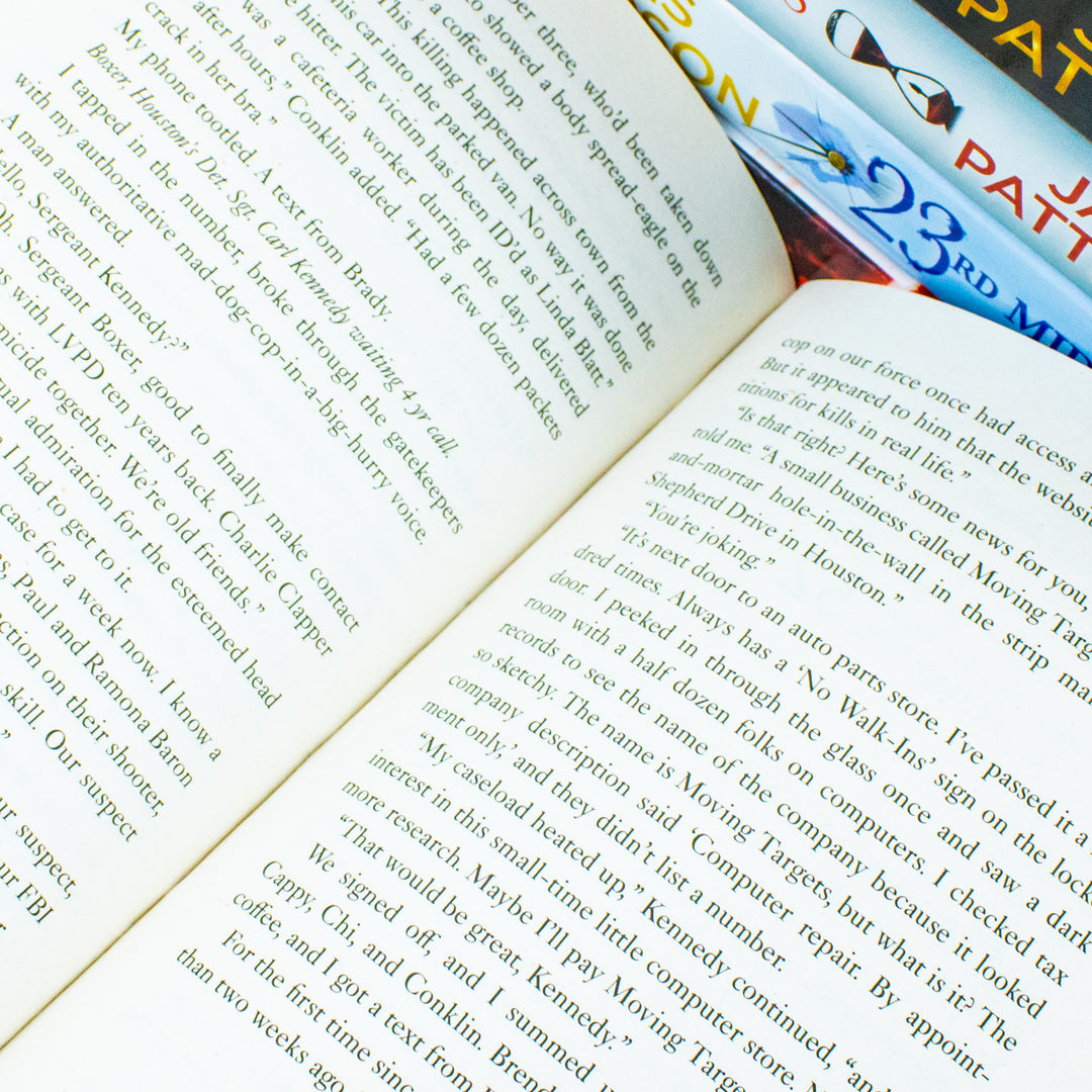 Women's Murder Club Series by James Patterson | 5 Book Collection Set (20th Victim,21st Birthday,22 Seconds,23rd Midnight, 23 1/2 Lies) Thriller Books