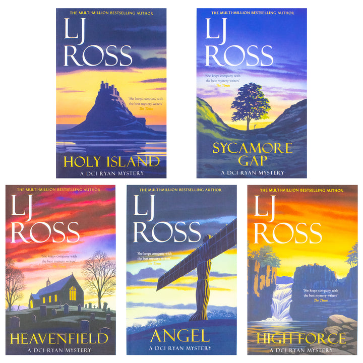 The DCI Ryan Mystery 5 Books Collection Set by LJ Ross High