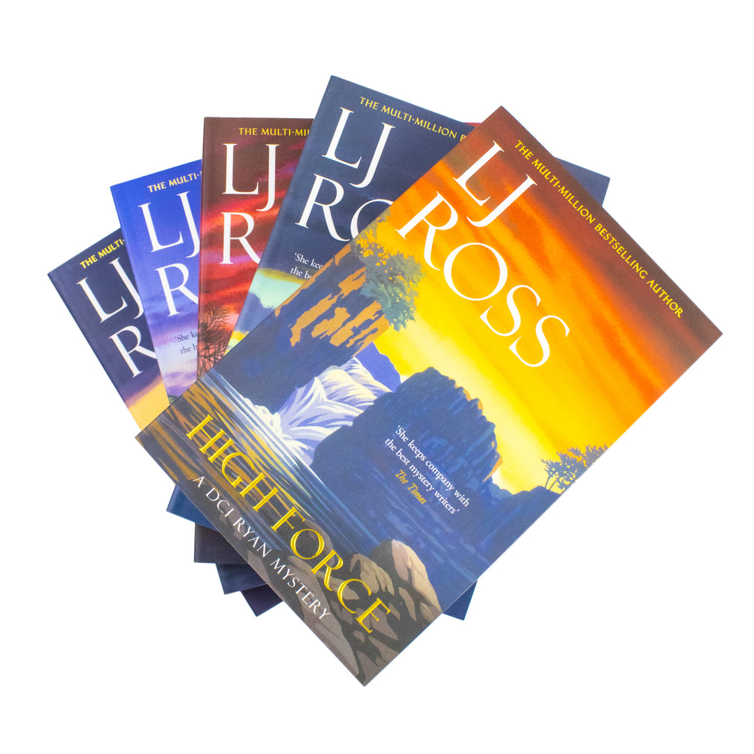 The DCI Ryan Mystery 5 Books Collection Set by LJ Ross High