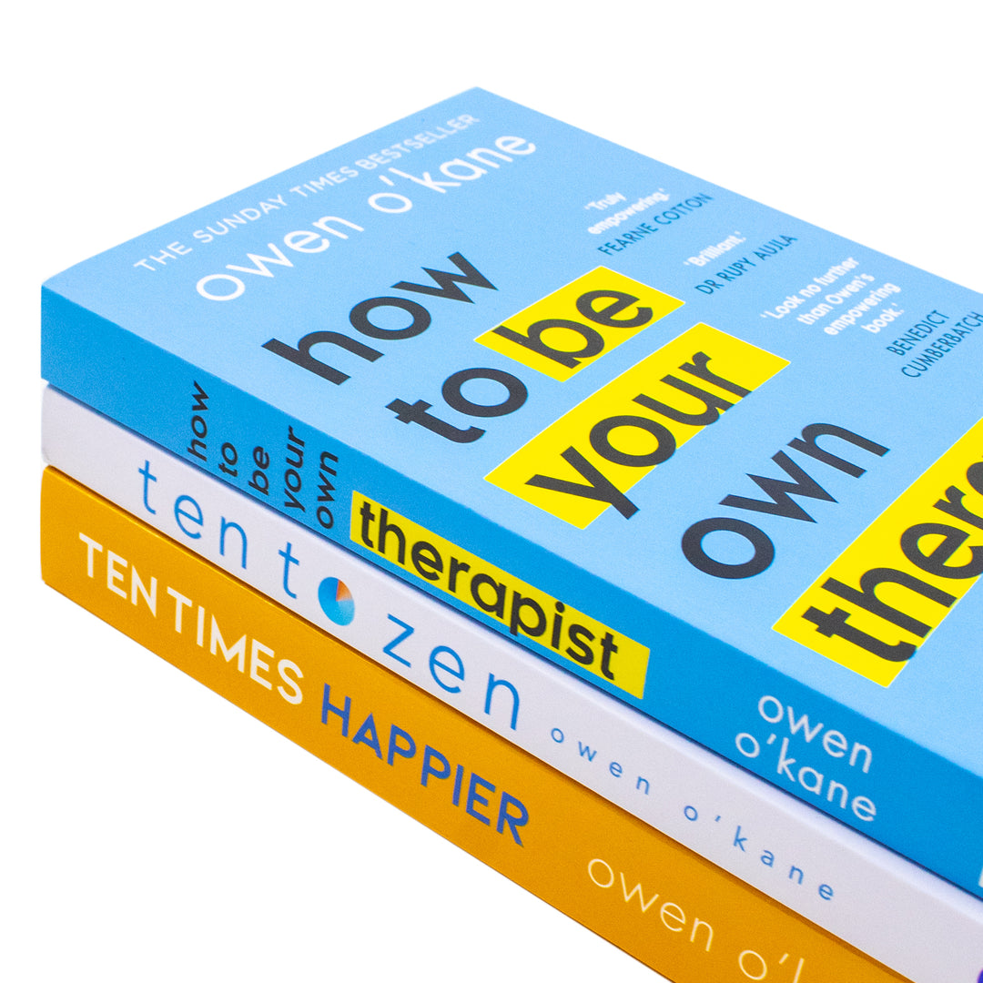 Owen O Kane 3 Books Collection Set (How to Be Your Own Therapist, Ten Times Happier and Ten to Zen) | Paperback