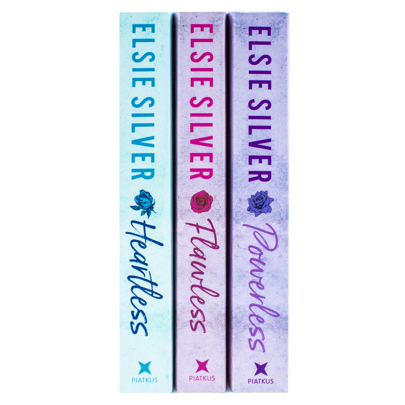Elsie Silver Chestnut Springs Series 3 Books Collection Set (Heartless, Flawless, Powerless)