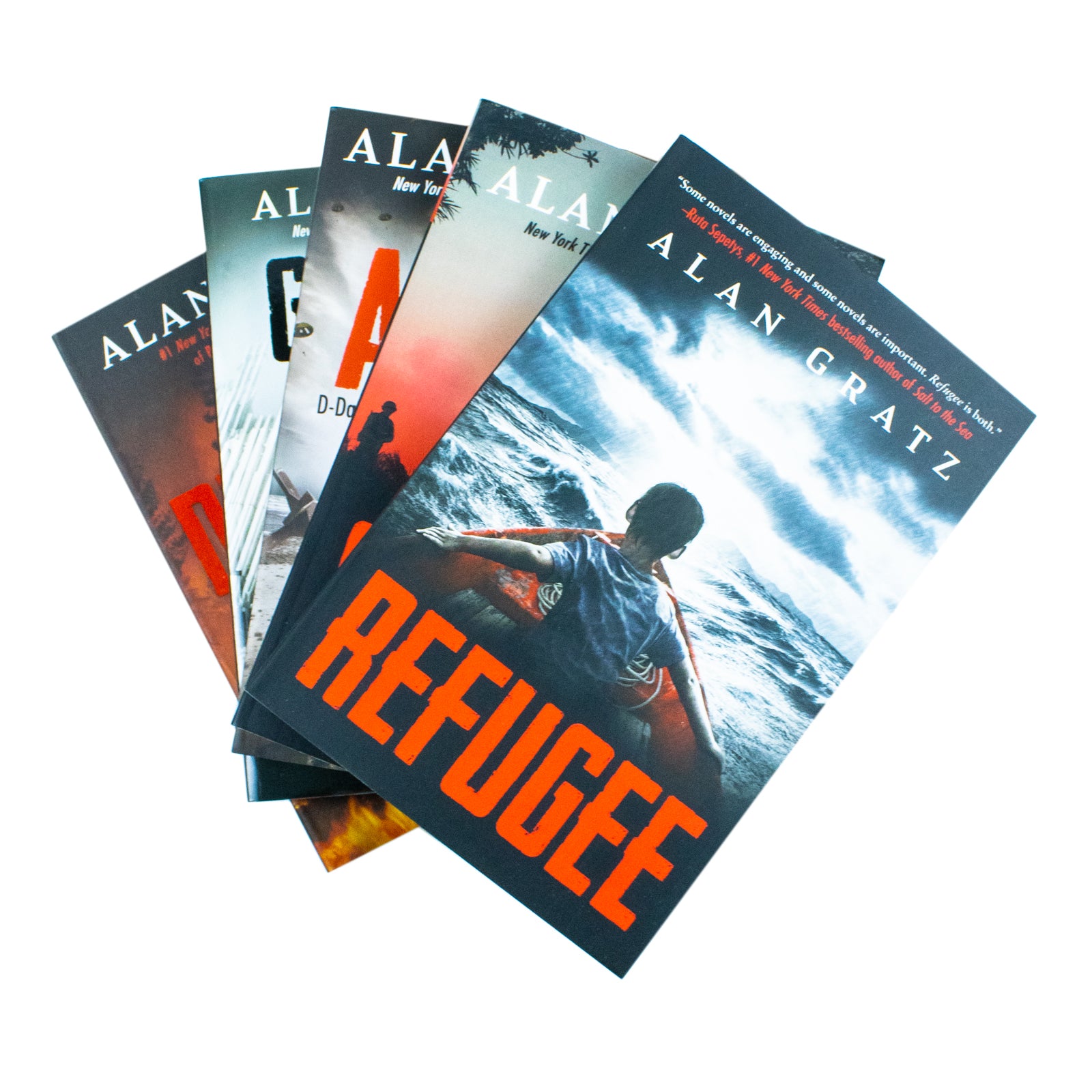 Alan Gratz 5 Books Collection Set (Allies, Two Degrees, Grenade