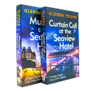 Helen Dexter Cosy Crime Mysteries 2 Books Set by Glenda Young (Murder at the Seaview Hotel, Curtain Call at the Seaview Hotel)