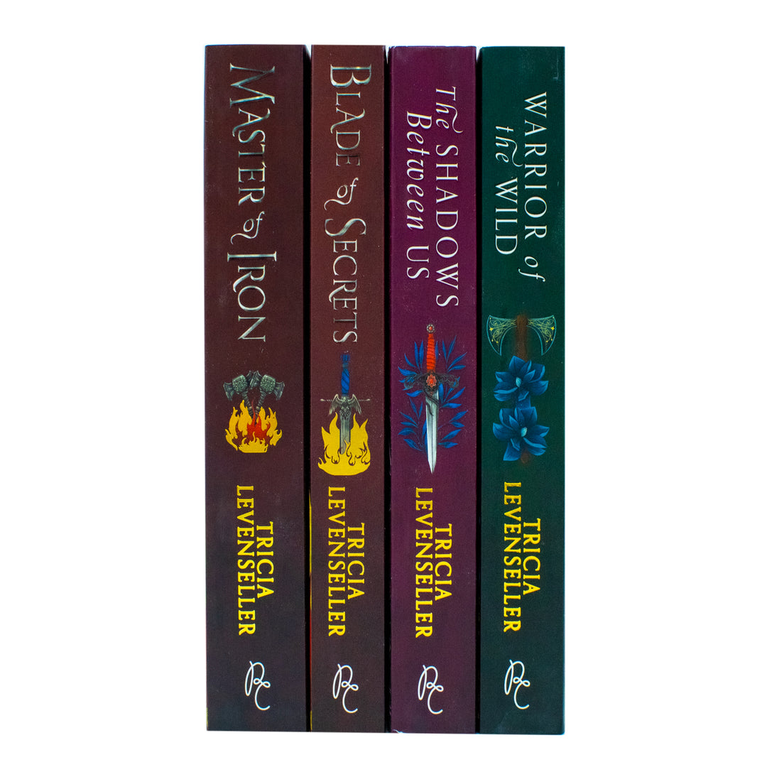Tricia Levenseller Collection 4 Books Set (Blade of Secrets, Master of Iron, Warrior of the Wild, The Shadows Between Us)