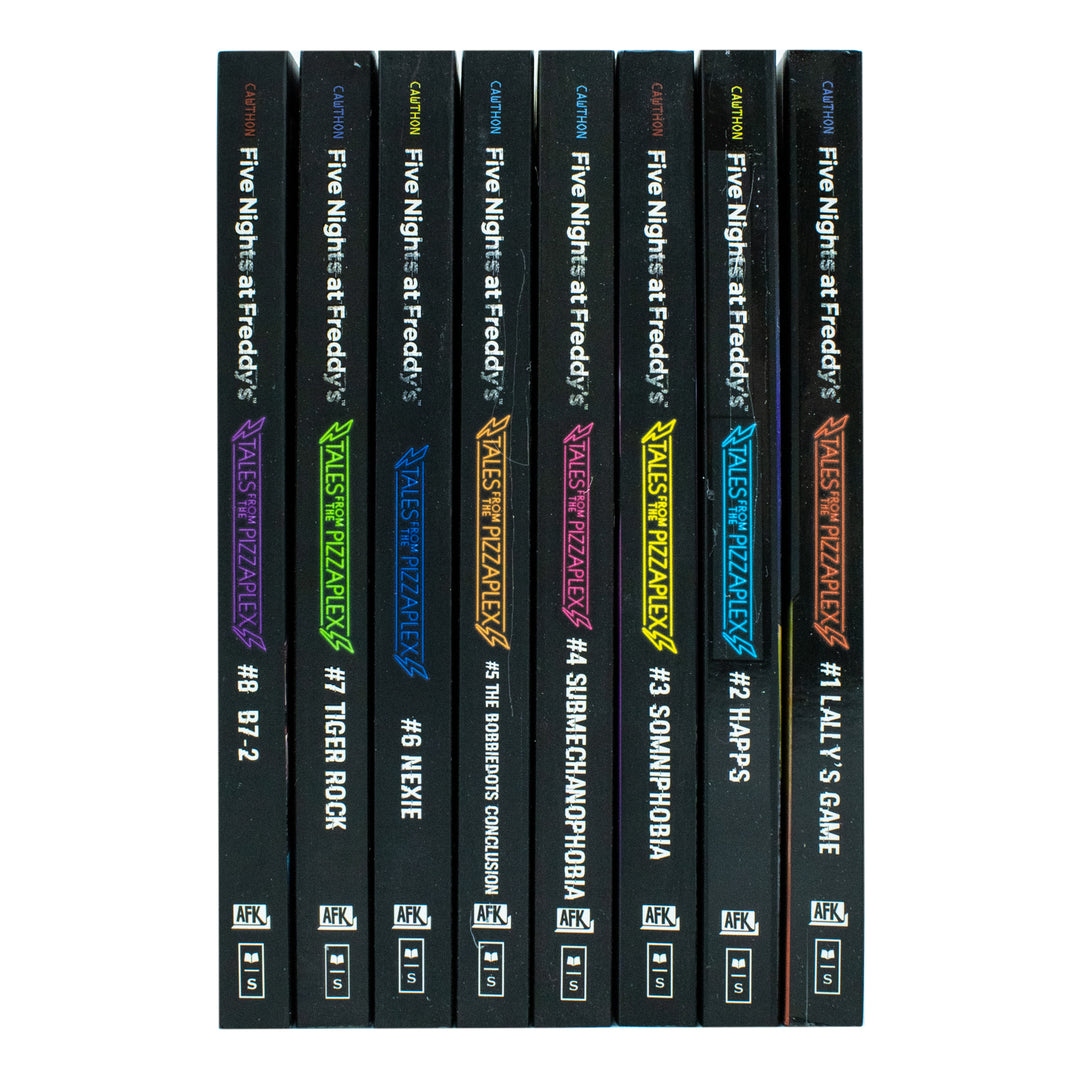 Five Nights at Freddy's: Tales from the Pizzaplex Series 8 Books Collection Set By Scott Cawthon
