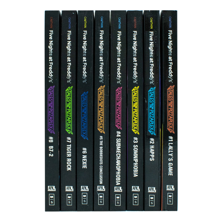 Five Nights at Freddy's: Tales from the Pizzaplex Series 8 Books Collection Set By Scott Cawthon