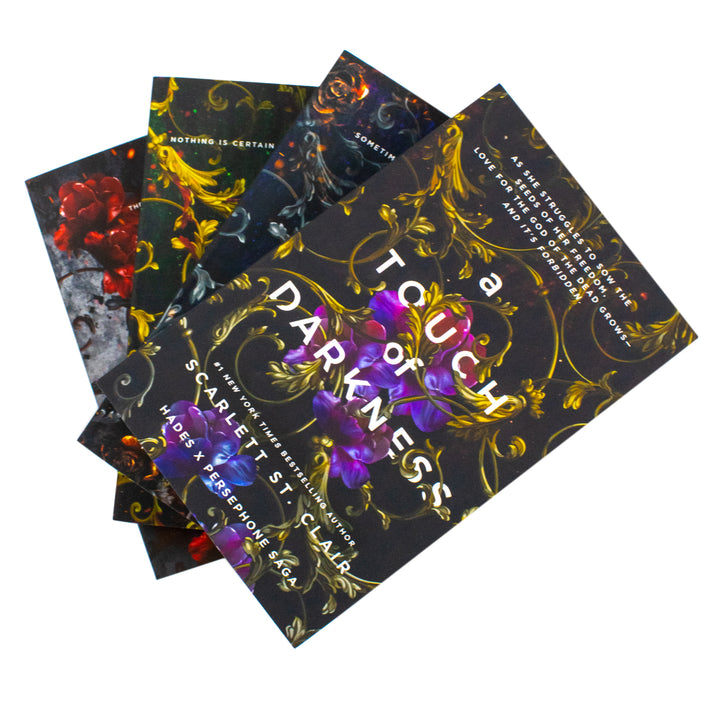 Hades X Persephone 4 Books Collection Set By Scarlett St. Clair (A Touch of Darkness, A Touch of Ruin, A Touch of Malice, A Touch of Chaos)