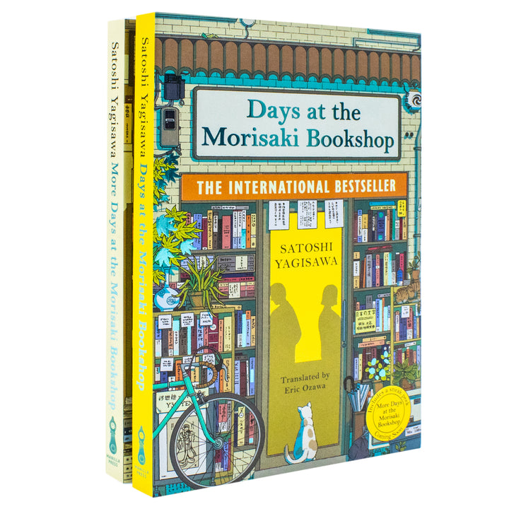 Satoshi Yagisawa Collection 2 Books Set (Days at the Morisaki Bookshop, More Days at the Morisaki Bookshop) | Paperback