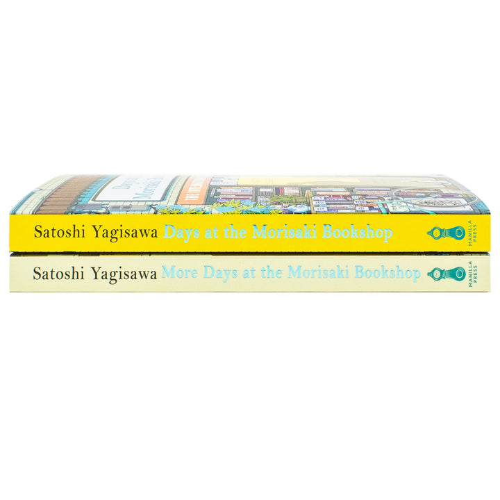 Satoshi Yagisawa Collection 2 Books Set (Days at the Morisaki Bookshop, More Days at the Morisaki Bookshop) | Paperback