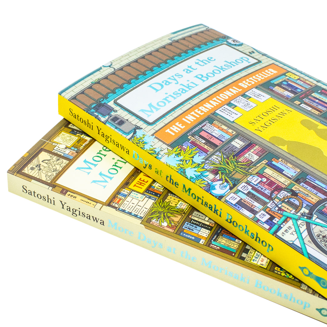 Satoshi Yagisawa Collection 2 Books Set (Days at the Morisaki Bookshop, More Days at the Morisaki Bookshop) | Paperback