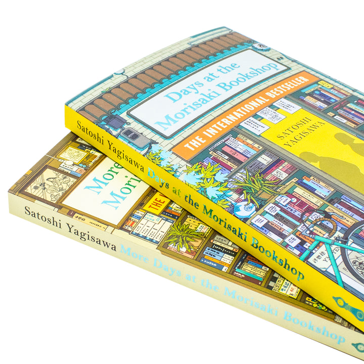 Satoshi Yagisawa Collection 2 Books Set (Days at the Morisaki Bookshop, More Days at the Morisaki Bookshop) | Paperback