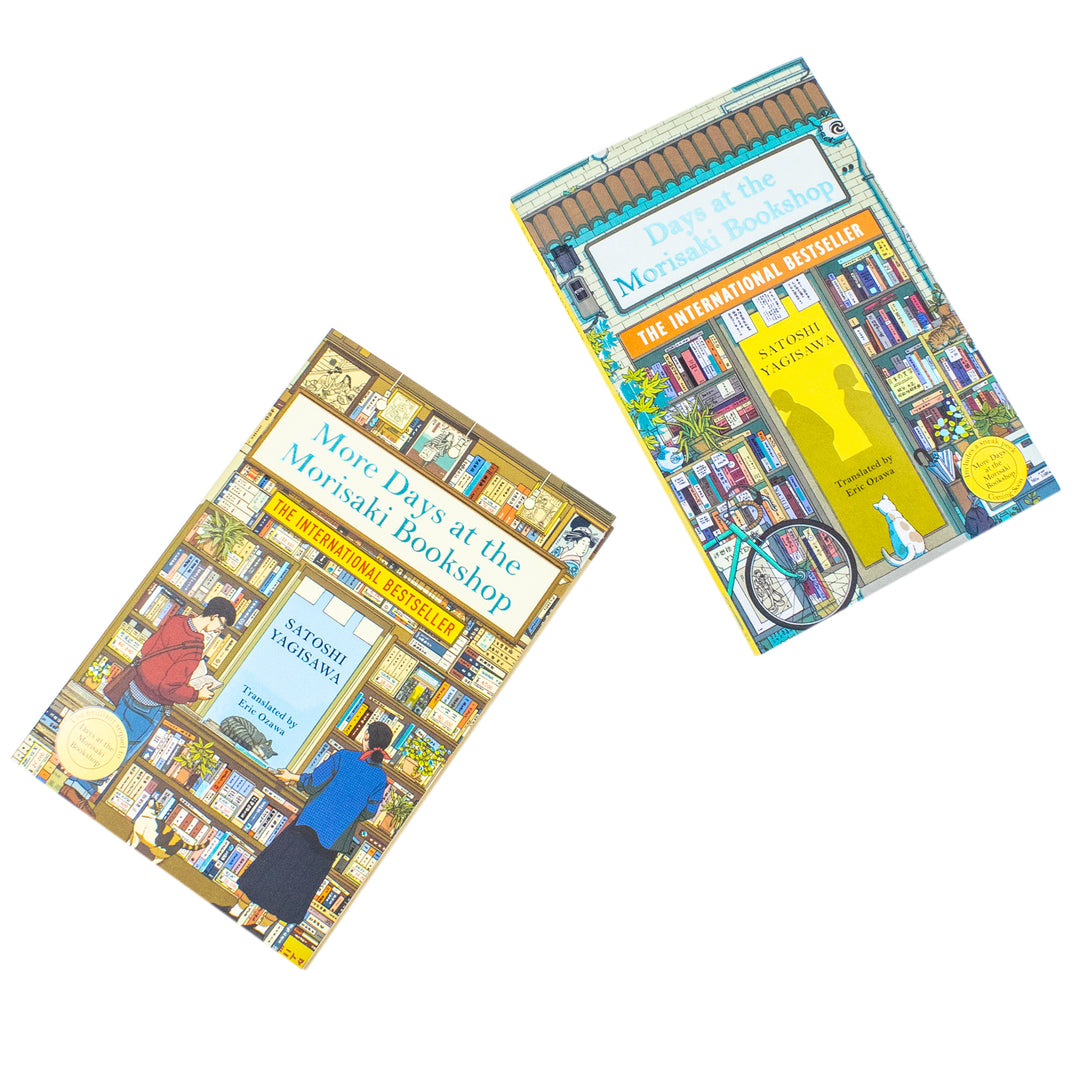 Satoshi Yagisawa Collection 2 Books Set (Days at the Morisaki Bookshop, More Days at the Morisaki Bookshop) | Paperback