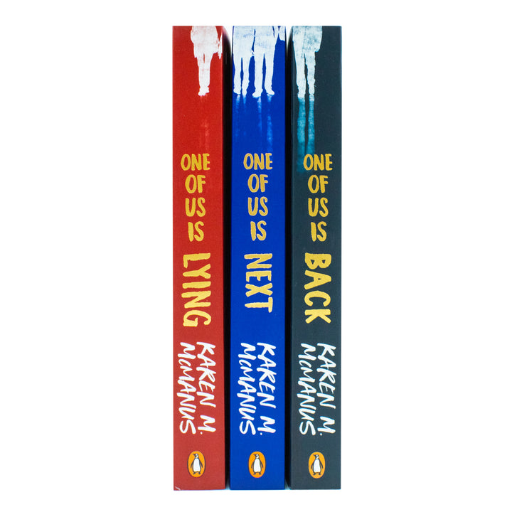 Karen M McManus Collection 3 Books Set (One of Us is Lying, One of Us is Next, One of Us is Back)
