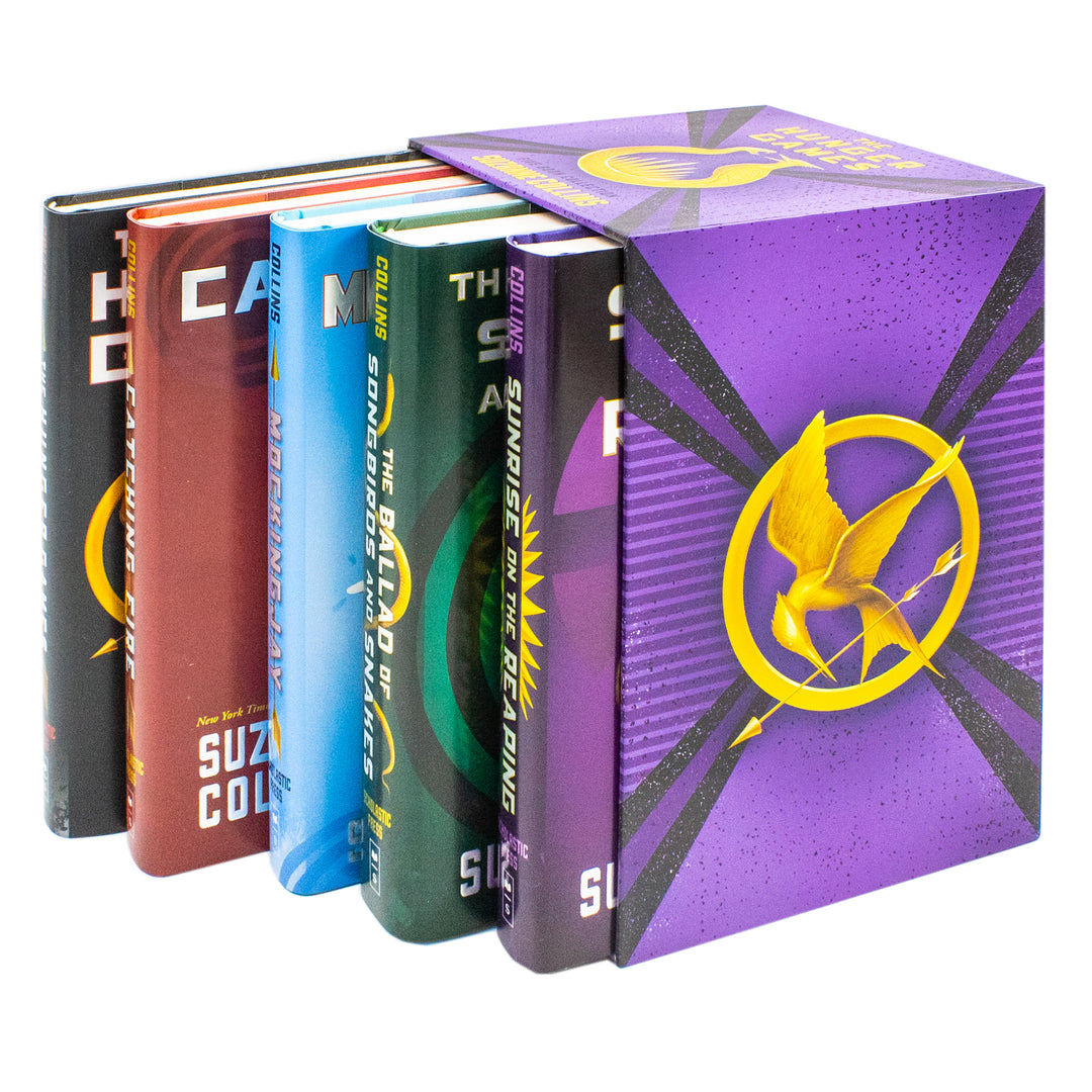 The Hunger Games Series by Suzanne Collins 5 Books Collection Set (Hardcover)