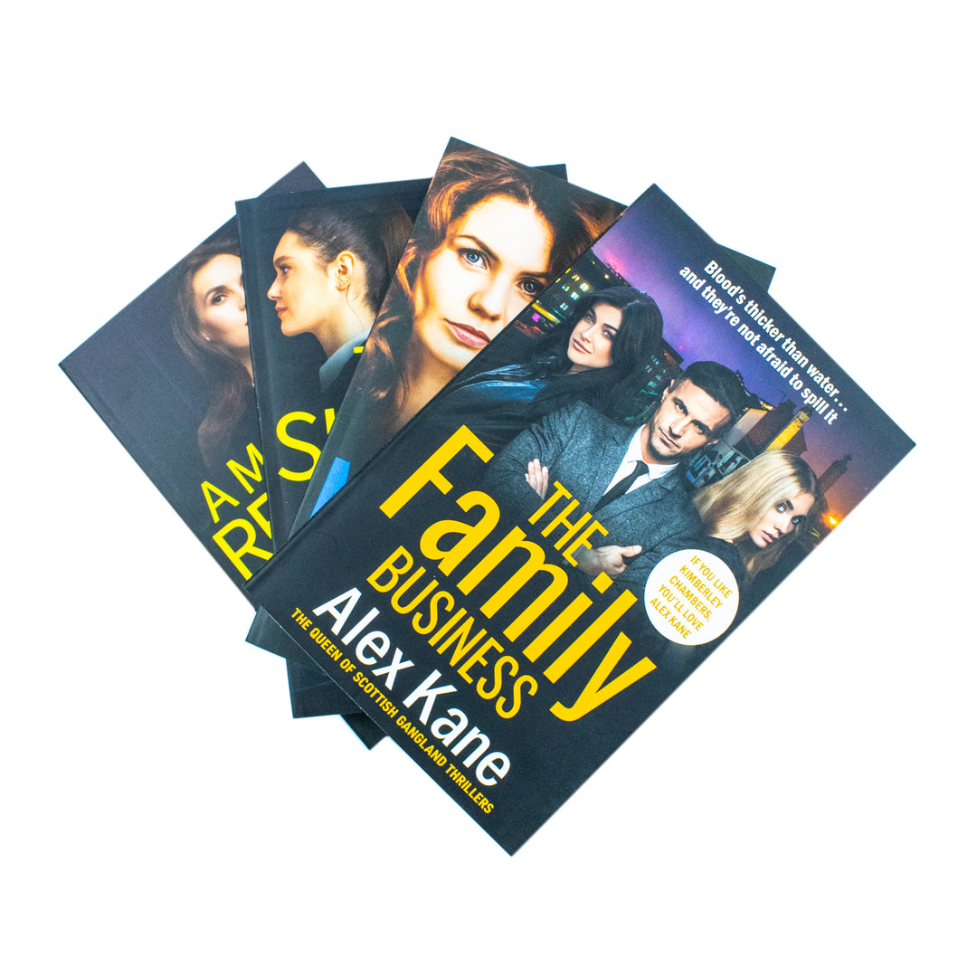 Alex Kane Gritty Crime Thrillers 4 Books Collection Set – Explosive Tales of Family, Betrayal and Revenge (The Family Business, The Mother, Two Sisters, A Mother’s Revenge)