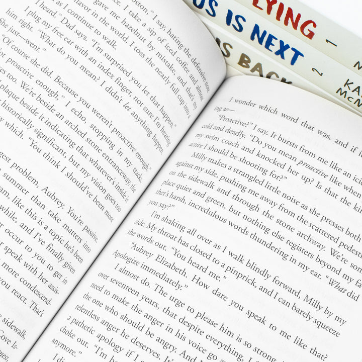 Karen M. McManus 5 Book Set - The Cousins, Two Can Keep a Secret, One of Us Is Lying Series, YA Mystery Thriller Collection for Teen & Adult Readers