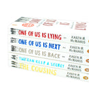 Karen M. McManus 5 Book Set - The Cousins, Two Can Keep a Secret, One of Us Is Lying Series, YA Mystery Thriller Collection for Teen & Adult Readers