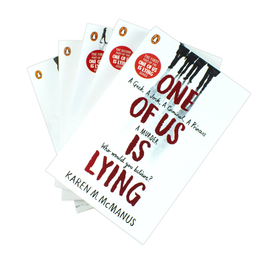 Karen M. McManus 5 Book Set - The Cousins, Two Can Keep a Secret, One of Us Is Lying Series, YA Mystery Thriller Collection for Teen & Adult Readers