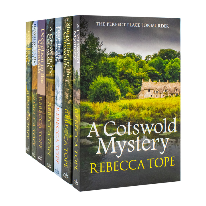 Rebecca Tope Cotswold Mystery Series Collection 7 Books Set (A Grave in the Cotswolds, Fear in the Cotswolds, A Cotswold Mystery and More) | Paperback
