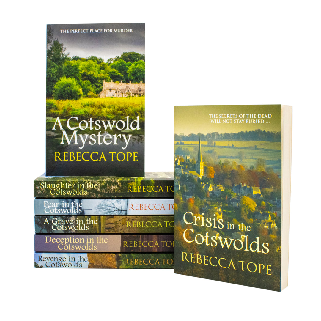 Rebecca Tope Cotswold Mystery Series Collection 7 Books Set (A Grave in the Cotswolds, Fear in the Cotswolds, A Cotswold Mystery and More) | Paperback