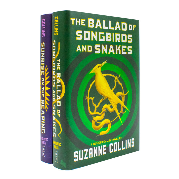 The Ballad of Songbirds and Snakes and Sunrise On The Reaping by Suzanne Collins 2 Books Collection Set (The Hunger Games Series)