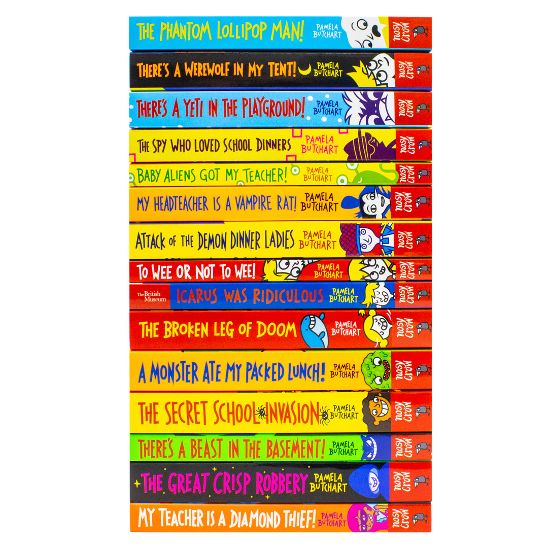 Baby Aliens (Izzy and Friends) Series By Pamela Butchart 15 Books Collection Set (Baby Aliens Got My Teacher, Spy Who Loved School Dinners, My Headteacher is a Vampire Rat and More)