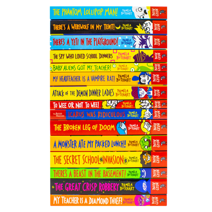 Baby Aliens (Izzy and Friends) Series By Pamela Butchart 15 Books Collection Set (Baby Aliens Got My Teacher, Spy Who Loved School Dinners, My Headteacher is a Vampire Rat and More)