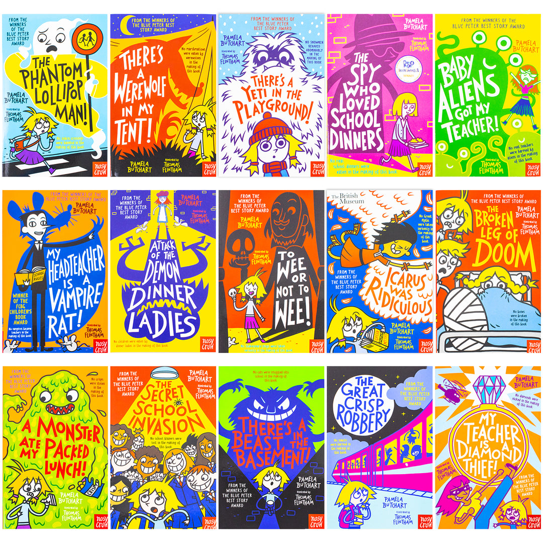 Baby Aliens (Izzy and Friends) Series By Pamela Butchart 15 Books Collection Set (Baby Aliens Got My Teacher, Spy Who Loved School Dinners, My Headteacher is a Vampire Rat and More)