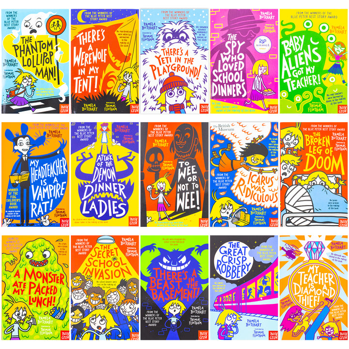 Baby Aliens (Izzy and Friends) Series By Pamela Butchart 15 Books Collection Set (Baby Aliens Got My Teacher, Spy Who Loved School Dinners, My Headteacher is a Vampire Rat and More)