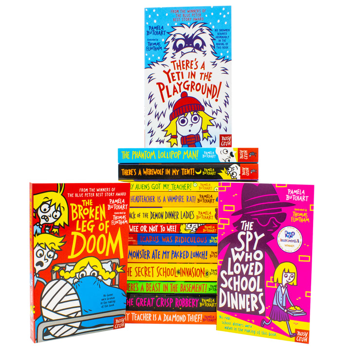 Baby Aliens (Izzy and Friends) Series By Pamela Butchart 15 Books Collection Set (Baby Aliens Got My Teacher, Spy Who Loved School Dinners, My Headteacher is a Vampire Rat and More)