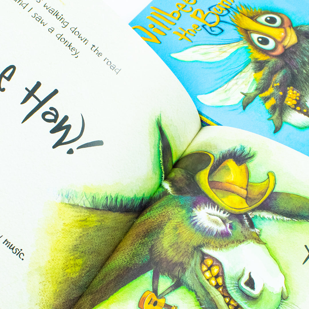 The Wonky Donkey Series 6 Books Collection Set by Craig Smith (The Wonky Donkey, The Stinky Wonky Donkey, Wonky Donkey's Big Surprise, Willbee the Bumblebee, Grinny Granny Donkey, The Dinky Donkey)