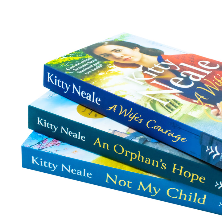 Kitty Neale Emotional Sagas 3 Books Collection Set – Heartbreaking and Uplifting Tales of Family, Love & Survival (Not My Child, An Orphan’s Hope, A Wife’s Courage)