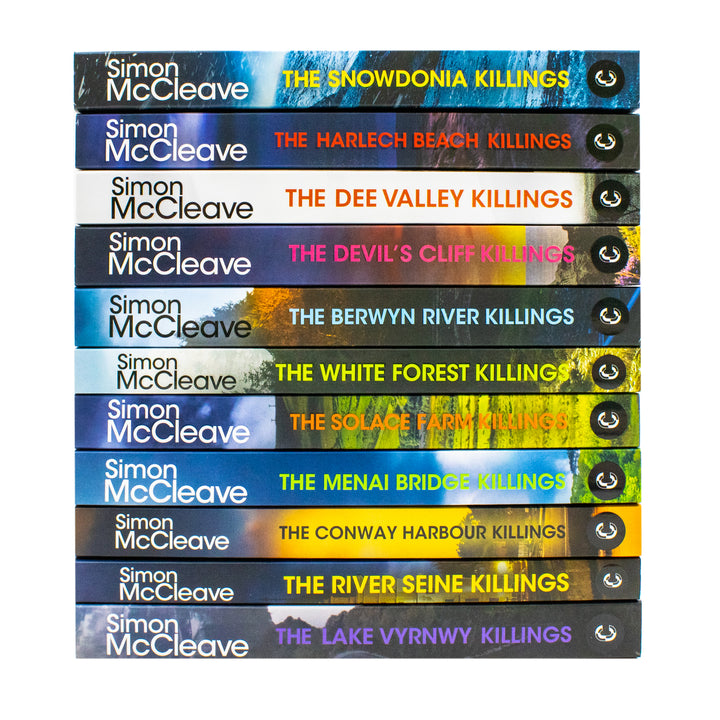 DI Ruth Hunter Series 1-11 Books Collection Set By Simon McCleave (The Snowdonia Killings, The Harlech Beach, The Dee Valley, Devil's Cliffs, The Berwyn River, White Forest and MORE)