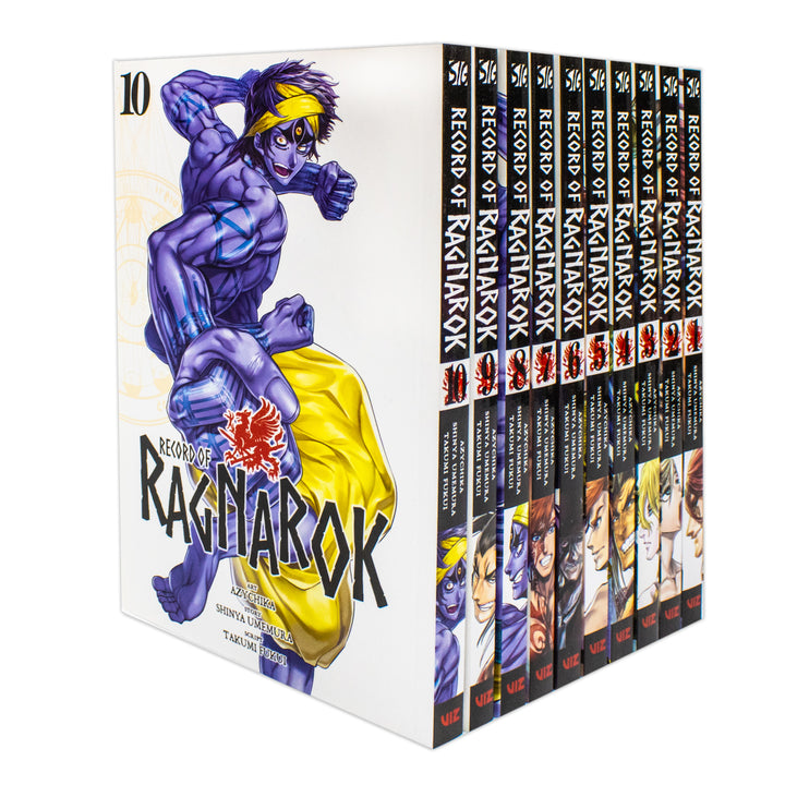 Record of Ragnarok Manga Series Collection Set Vol. 1-10 by Shinya Umemura | Paperback