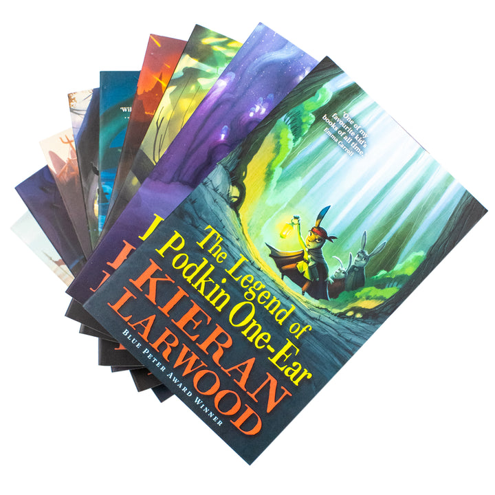 The World of Podkin One-Ear 9 Books Collection Set (Books 1-9) by Kieran Larwood - Five Realms Series