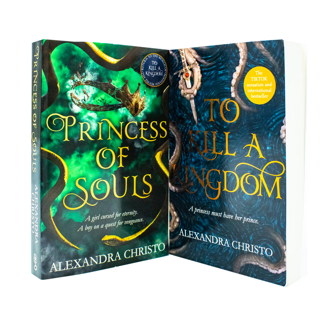 Hundred Kingdoms Novels Collection 2 Books Set By Alexandra Christo (To Kill a Kingdom & Princess of Souls)