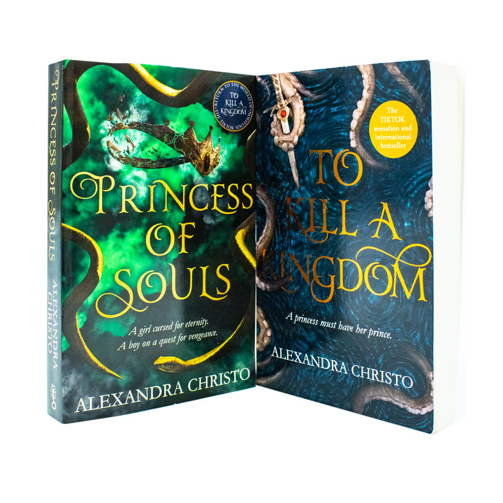 Hundred Kingdoms Novels Collection 2 Books Set By Alexandra Christo (To Kill a Kingdom & Princess of Souls)