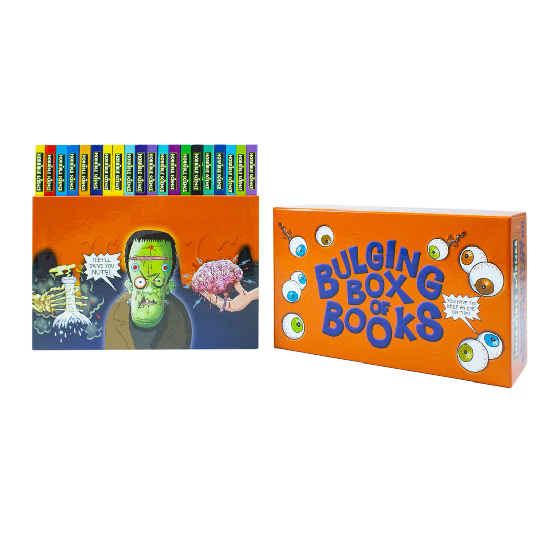 Horrible Science Bulging Box of Books Collection – 20-Book Set by Nick Arnold | Fun & Educational Science Series for Kids & Young Readers