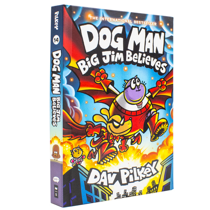 Dog Man 14: Big Jim Believes (Full-Colour Graphic Novel in the Number One, Millions-of-Copies-Selling Series!) | Hardcover