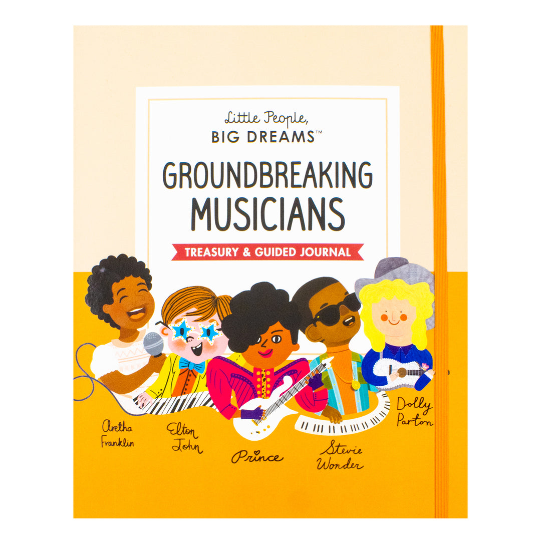 Little People Big Dreams Groundbreaking Musicians Treasury and Guided Journal | Inspirational Stories for Children | Hardback
