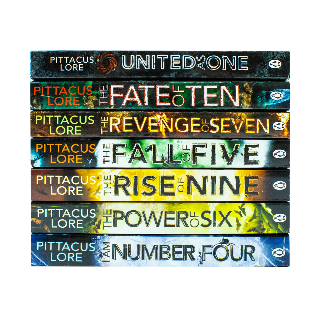 The Lorien Legacies Series – 7-Book Collection Set by Pittacus Lore | Action-Packed Young Adult Sci-Fi Adventure with Aliens & Thrilling Battles