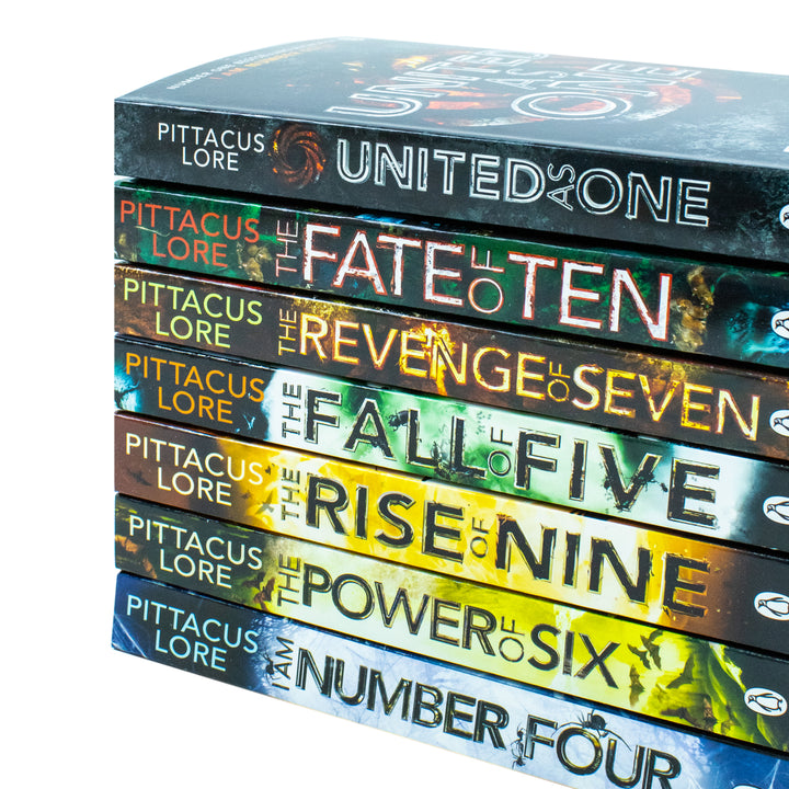 The Lorien Legacies Series – 7-Book Collection Set by Pittacus Lore | Action-Packed Young Adult Sci-Fi Adventure with Aliens & Thrilling Battles