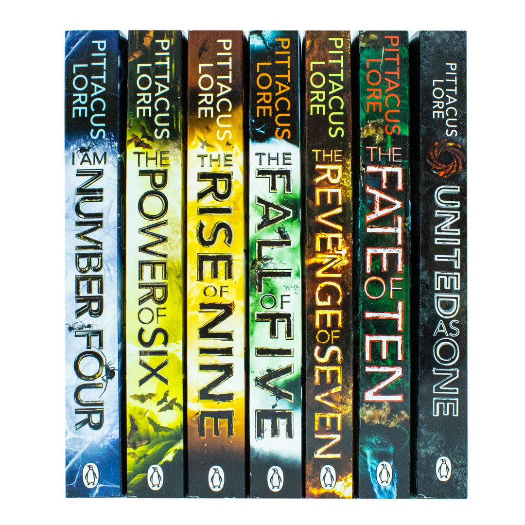 The Lorien Legacies Series – 7-Book Collection Set by Pittacus Lore | Action-Packed Young Adult Sci-Fi Adventure with Aliens & Thrilling Battles
