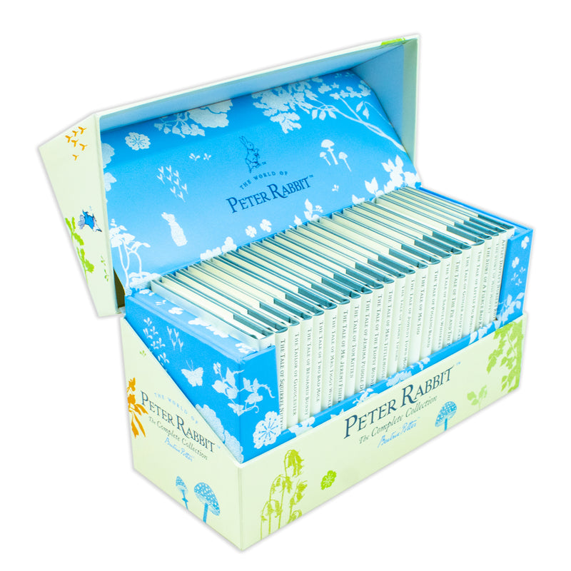 Peter Rabbit 23 Book Box Set by Beatrix Potter – Hardback Illustrated Collection | Ages 3–6, Bedtime Stories, Nursery Books, Christening Gift