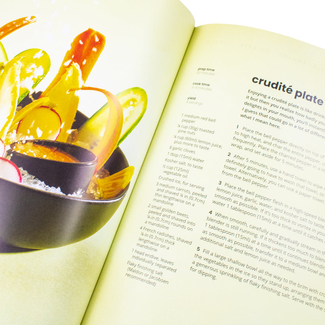 Joshua Weissman: Texture Over Taste Book (Hardcover)