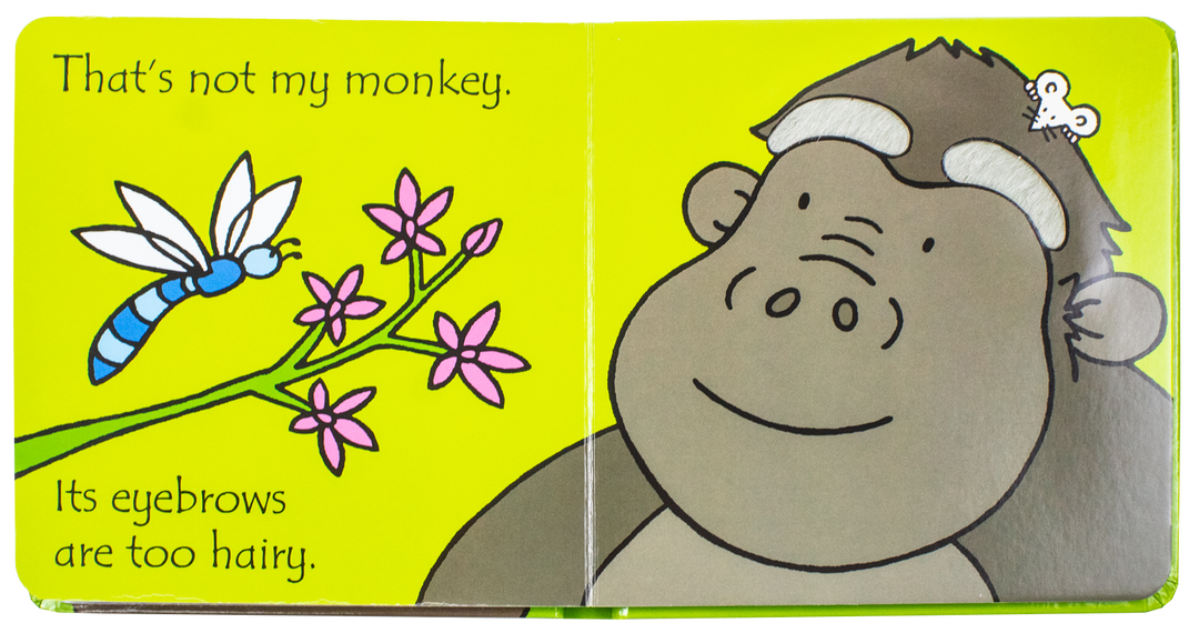 That's Not My Monkey (Usborne Touchy-Feely Board Books) By Fiona Watt