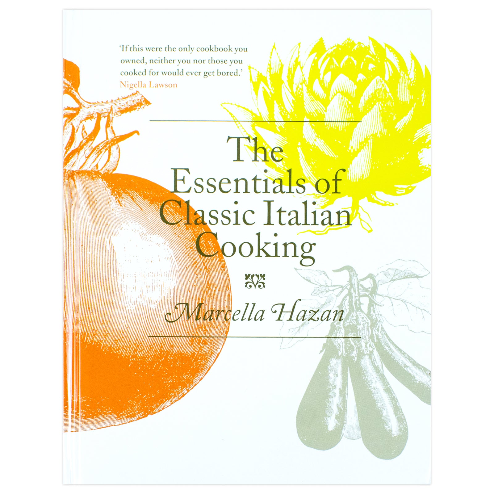 Classic Italian cooking by Marcella Hazan, hardback for young