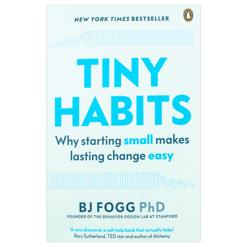 Tiny Habits Book: Why Starting Small Makes Lasting Change Easy – The Fogg Method for Better Habits, Self-Improvement, Success, Motivation & Wellness