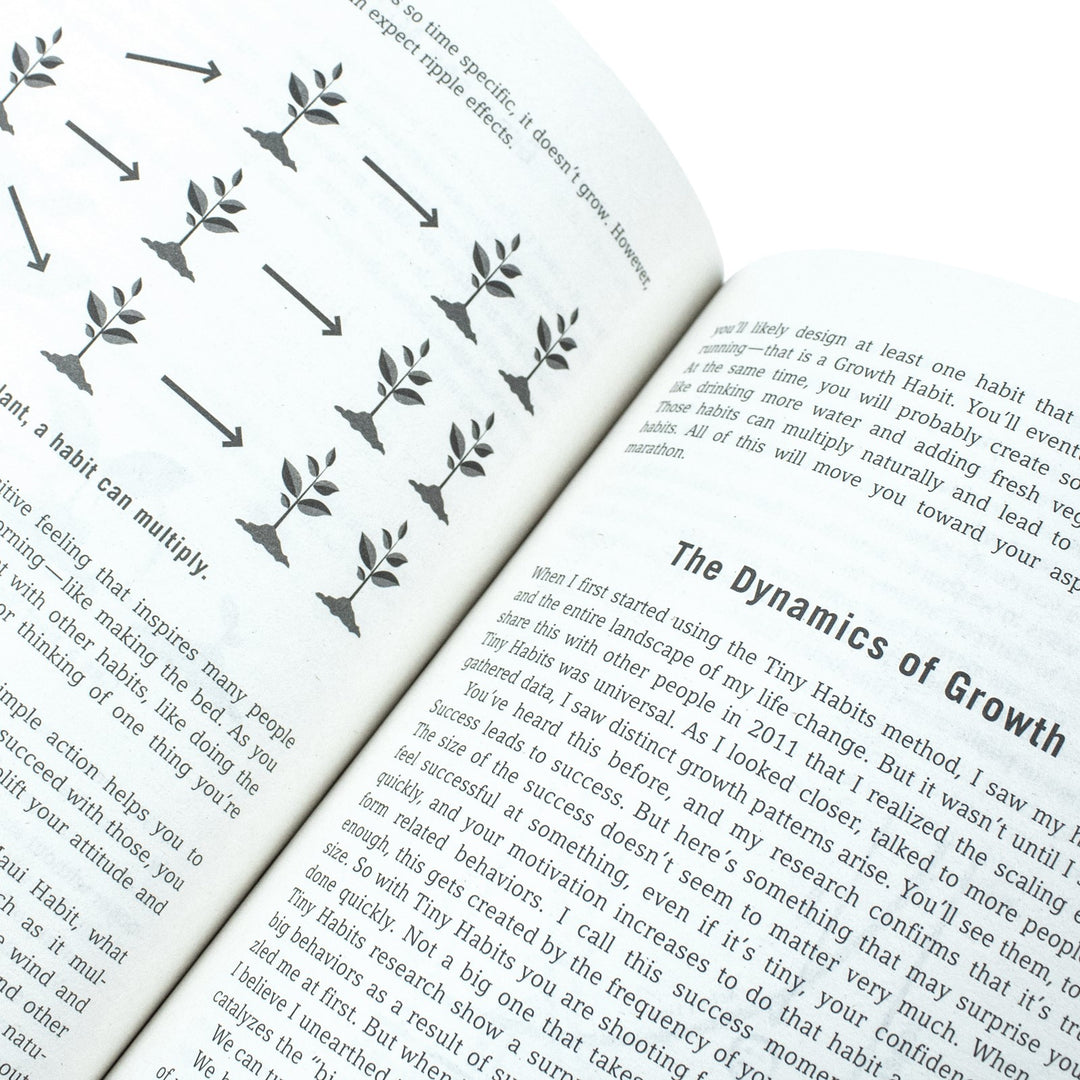 Tiny Habits Book: Why Starting Small Makes Lasting Change Easy – The Fogg Method for Better Habits, Self-Improvement, Success, Motivation & Wellness
