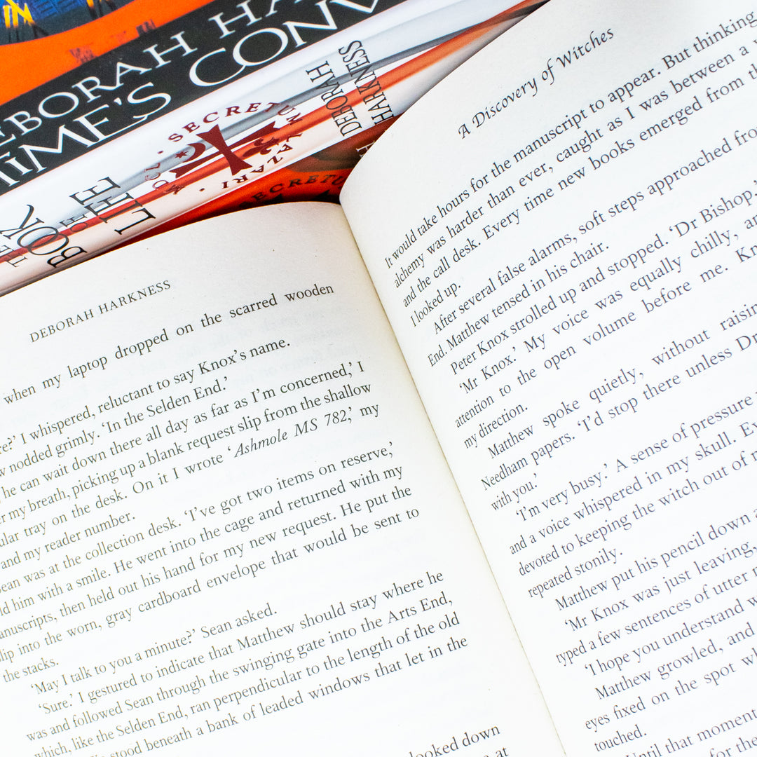 Explore the All Souls 4 Book Set by Deborah Harkness Paperback Set of Witches, Magic, and Romance for Enthusiastic Readers  historical, supernatural